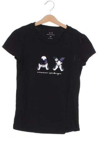 Dámské tričko Armani Exchange, Velikost XS, Barva Černá, 95% bavlna, 5% elastan, Cena  933,00 Kč
