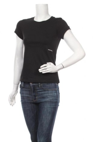 Dámské tričko Calvin Klein Jeans, Velikost XS, Barva Černá, 100% bavlna, Cena  968,00 Kč