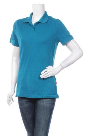 Dámské tričko Engelbert Strauss, Velikost M, Barva Modrá, Bavlna, Cena  88,00 Kč