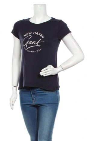 Dámské tričko Gant, Velikost S, Barva Modrá, Bavlna, Cena  494,00 Kč
