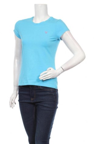 Dámské tričko Gant, Velikost S, Barva Modrá, 95% bavlna, 5% elastan, Cena  542,00 Kč
