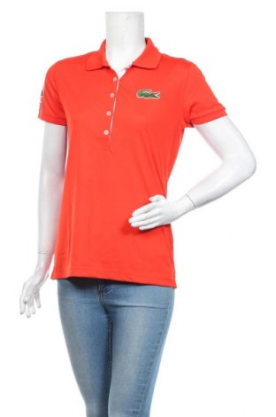 Damen T-Shirt Lacoste, Größe L, Farbe Rot, Polyester, Preis 75,85 €