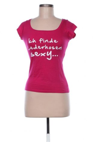 Γυναικείο t-shirt Melrose, Μέγεθος S, Χρώμα Ρόζ , Τιμή 14,29 €
