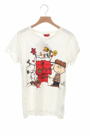 Dámske tričko Peanuts, Veľkosť XS, Farba Biela, 60% bavlna, 40% polyester, Cena  3,30 €