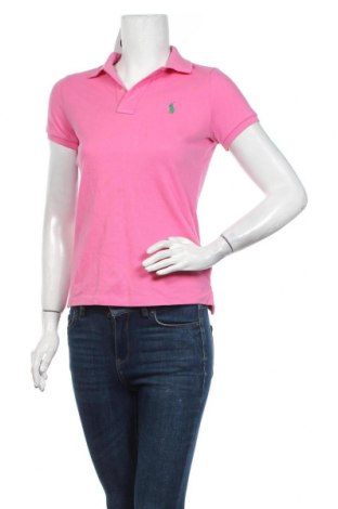 Damen T-Shirt Polo By Ralph Lauren, Größe S, Farbe Rosa, Baumwolle, Preis 21,57 €