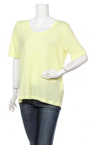Dámské tričko Selected Femme, Velikost L, Barva Žlutá, 100% len, Cena  641,00 Kč