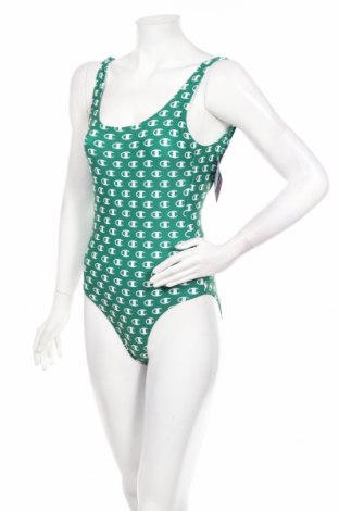 Damen-Badeanzug Champion, Größe S, Farbe Grün, 80% Polyamid, 20% Elastan, Preis 34,41 €