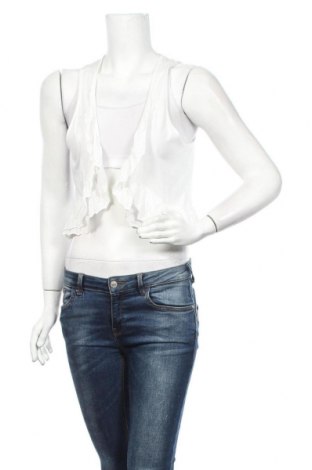 Γυναικείο γιλέκο H&M, Μέγεθος M, Χρώμα Λευκό, Βαμβάκι, Τιμή 15,59 €