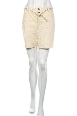 Pantaloni scurți de femei Esprit, Mărime L, Culoare Bej, 97% bumbac, 3% elastan, Preț 85,53 Lei