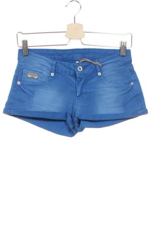 Γυναικείο κοντό παντελόνι Kaporal, Μέγεθος XS, Χρώμα Μπλέ, 98% βαμβάκι, 2% ελαστάνη, Τιμή 28,10 €