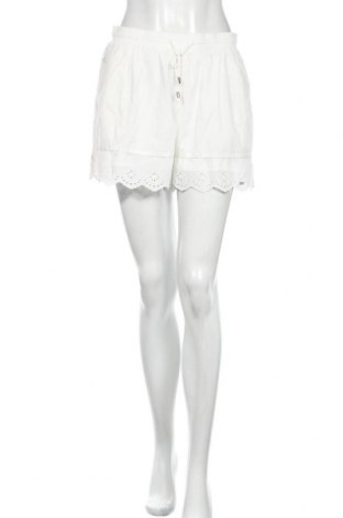 Дамски къс панталон Superdry, Размер M, Цвят Бял, Цена 89,00 лв.