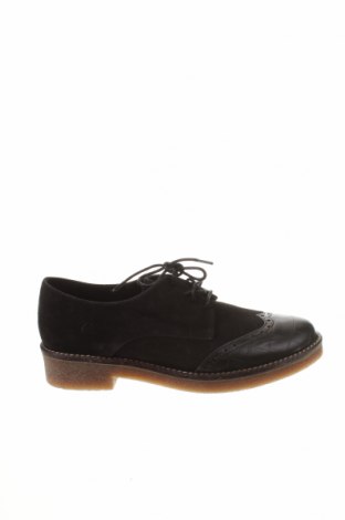 Дамски обувки Di Fontana, Размер 40, Цвят Черен, Естествен велур, Цена 107,73 лв.