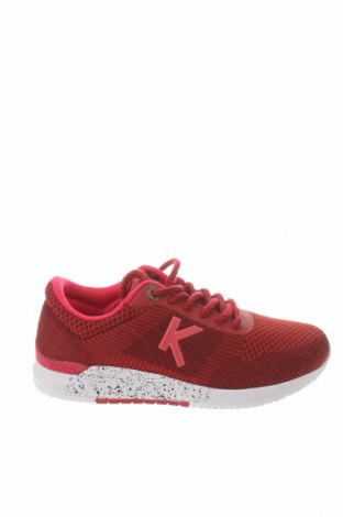 Dámské boty  Kickers, Velikost 36, Barva Červená, Textile , Eko kůže, Cena  1 036,00 Kč