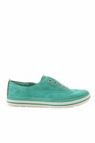 Дамски обувки Timberland, Размер 38, Цвят Зелен, Естествен велур, Цена 130,05 лв.