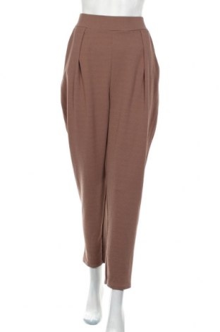 Dámské kalhoty  Boohoo, Velikost XL, Barva Popelavě růžová, 95% polyester, 5% elastan, Cena  558,00 Kč