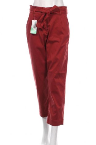 Dámské kalhoty  Breal, Velikost M, Barva Červená, 61% tencel , 37% bavlna, 2% elastan, Cena  568,00 Kč