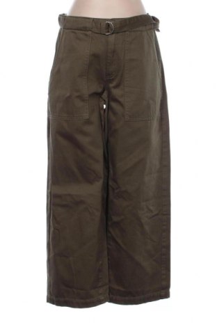 Дамски панталон Camaieu, Размер M, Цвят Зелен, Памук, Цена 44,85 лв.