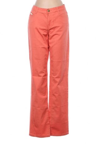 Дамски панталон Camaieu, Размер M, Цвят Оранжев, 98% памук, 2% еластан, Цена 41,60 лв.