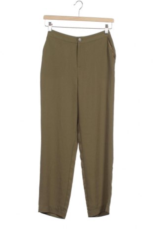 Pantaloni de femei Forever 21, Mărime XS, Culoare Verde, Poliester, Preț 115,13 Lei