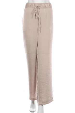 Pantaloni de femei H&M, Mărime L, Culoare Bej, Poliester, Preț 157,89 Lei
