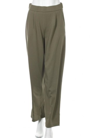 Дамски панталон Jdy, Размер M, Цвят Зелен, 95% полиестер, 5% еластан, Цена 38,35 лв.