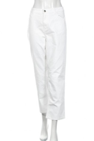 Damenhose Laura Torelli, Größe XL, Farbe Weiß, 73% Baumwolle, 25% Polyester, 2% Elastan, Preis 12,18 €