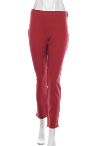 Dámske nohavice Mango, Veľkosť L, Farba Červená, 85% polyester, 15% elastan, Cena  19,85 €