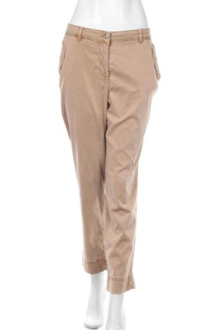 Дамски панталон Marc Aurel, Размер L, Цвят Кафяв, 60% лиосел, 37% памук, 3% еластан, Цена 42,00 лв.