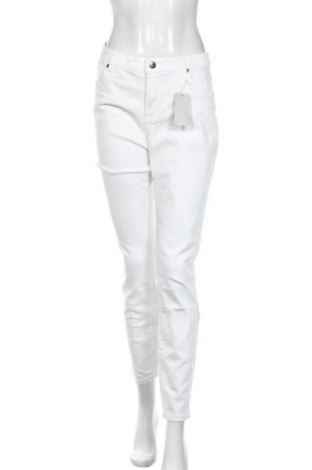 Damskie spodnie Tamaris, Rozmiar L, Kolor Biały, 98% bawełna, 2% elastyna, Cena 72,63 zł