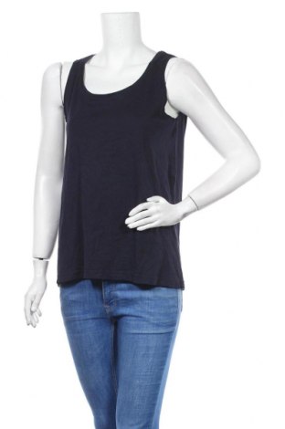 Γυναικείο αμάνικο μπλουζάκι Basic Collection, Μέγεθος M, Χρώμα Μπλέ, Βαμβάκι, Τιμή 14,94 €