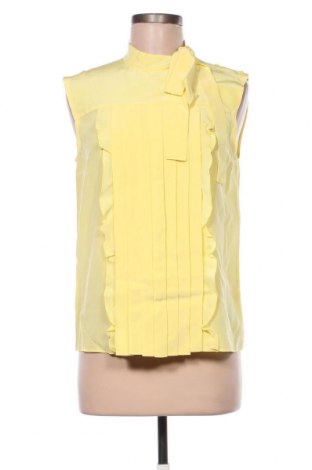 Damska koszulka na ramiączkach Cacharel, Rozmiar M, Kolor Żółty, Jedwab, Cena 537,76 zł