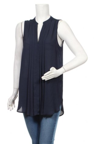 Γυναικείο αμάνικο μπλουζάκι H&M, Μέγεθος M, Χρώμα Μπλέ, Πολυεστέρας, Τιμή 14,94 €