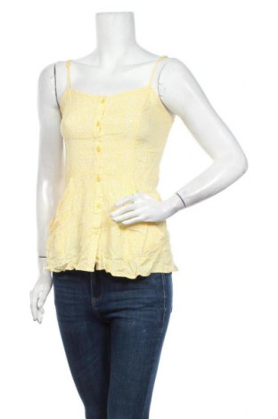 Γυναικείο αμάνικο μπλουζάκι Miss Shop, Μέγεθος M, Χρώμα Κίτρινο, Τιμή 1,64 €