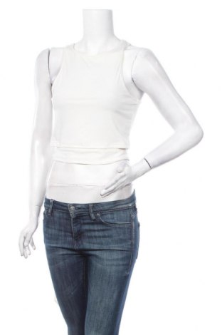 Γυναικείο αμάνικο μπλουζάκι South Beach, Μέγεθος M, Χρώμα Εκρού, Τιμή 1,77 €
