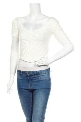 Dámský svetr Zara Trafaluc, Velikost S, Barva Krémová, 97% bavlna, 3% elastan, Cena  414,00 Kč