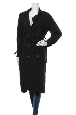 Dámský přechodný kabát  Made In Italy, Velikost M, Barva Černá, 95% polyester, 5% elastan, Cena  1 035,00 Kč