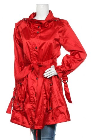 Dámsky prechodný kabát  Zara, Veľkosť M, Farba Červená, 53% polyester, 47% bavlna, Cena  30,62 €