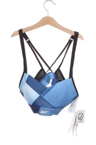 Damen Sporttop Reebok, Größe XS, Farbe Blau, 85% Polyester, 15% Elastan, Preis 24,33 €