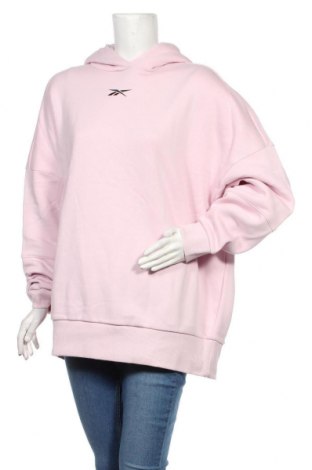 Damen Sweatshirt Reebok, Größe XL, Farbe Rosa, 80% Baumwolle, 20% Polyester, Preis 44,95 €
