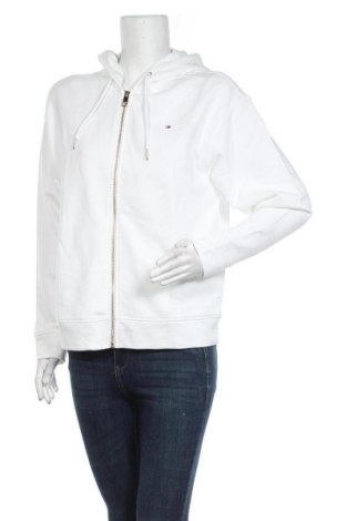 Damen Sweatshirt Tommy Hilfiger, Größe S, Farbe Weiß, Baumwolle, Preis 82,06 €