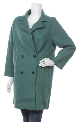 Дамско палто Zelia, Размер S, Цвят Зелен, Полиестер, Цена 59,95 лв.