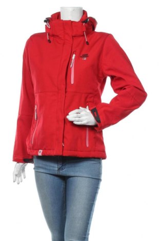 Γυναικείο μπουφάν αθλητικό Geographical Norway, Μέγεθος L, Χρώμα Κόκκινο, 96% πολυεστέρας, 4% ελαστάνη, Τιμή 104,28 €