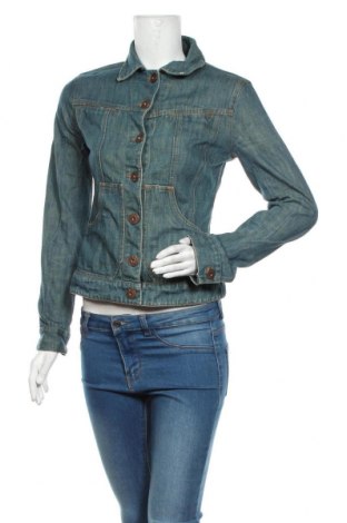 Γυναικείο μπουφάν Moschino Jeans, Μέγεθος M, Χρώμα Μπλέ, Βαμβάκι, Τιμή 147,22 €