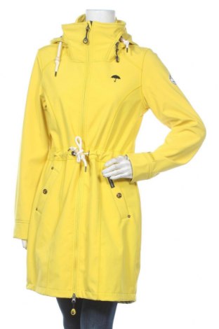 Γυναικείο μπουφάν Schmuddelwedda, Μέγεθος L, Χρώμα Κίτρινο, 94% πολυεστέρας, 6% ελαστάνη, Τιμή 133,15 €