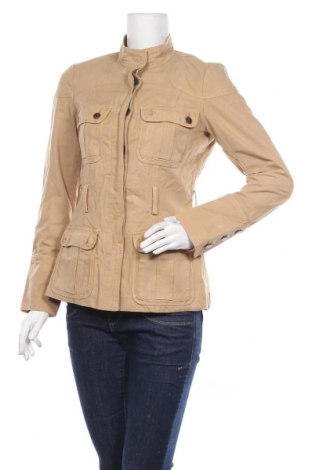 Γυναικείο μπουφάν Zara, Μέγεθος S, Χρώμα  Μπέζ, Βαμβάκι, Τιμή 26,60 €