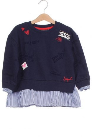 Kinder Shirt Desigual, Größe 2-3y/ 98-104 cm, Farbe Blau, Baumwolle, Polyester, Preis 36,70 €