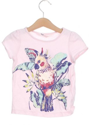 Детска блуза H&M, Размер 18-24m/ 86-98 см, Цвят Розов, Памук, Цена 19,80 лв.