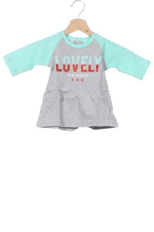 Bluză pentru copii Mini Marcel, Mărime 3-6m/ 62-68 cm, Culoare Gri, Bumbac, Preț 48,52 Lei