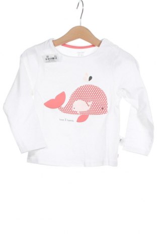 Kinder Shirt Obaibi, Größe 12-18m/ 80-86 cm, Farbe Weiß, Baumwolle, Preis 12,99 €