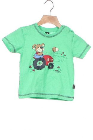 Παιδική μπλούζα Trigema, Μέγεθος 9-12m/ 74-80 εκ., Χρώμα Πράσινο, Βαμβάκι, Τιμή 2,54 €